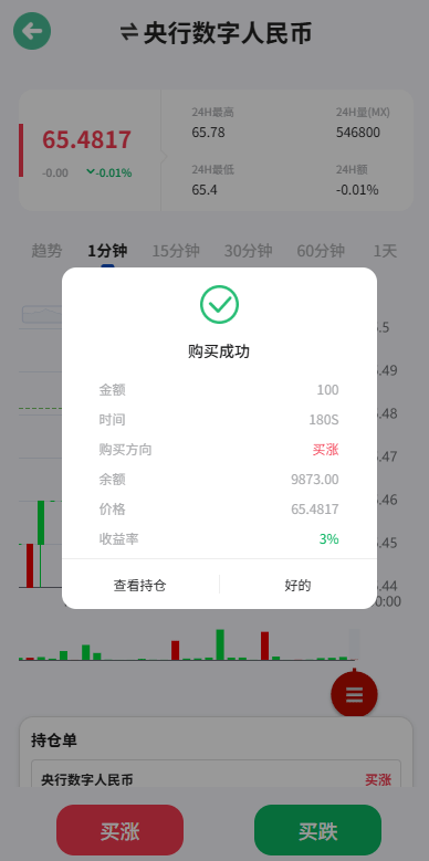 海外微盘系统/期货时间盘/多语言微盘/前端uniapp