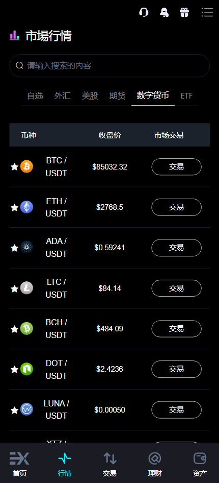Bitinvests多语言交易所源码|支持外汇美股期货、合约期权、现货C2C、平台币与AI理财的全功能数字资产交易平台(含Vue前端+PHP后端纯源码)