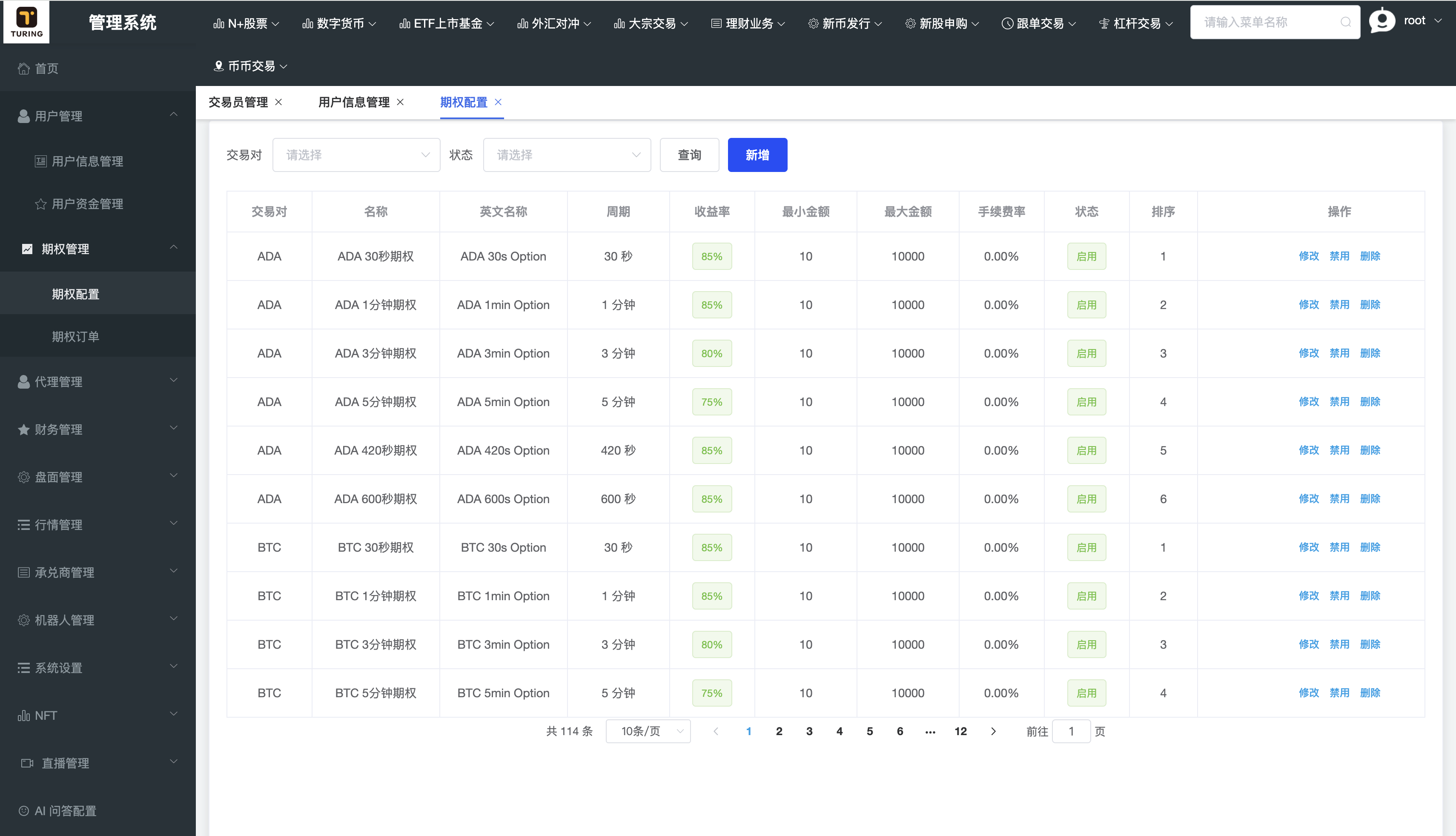多语言34种语言,综合股票交易所源码,可二开独家修复